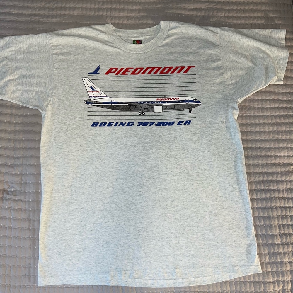 Gray Graphic Piedmont T-Shirt